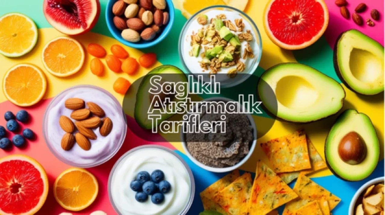 Evde sağlıklı atıştırmalık tarifleri