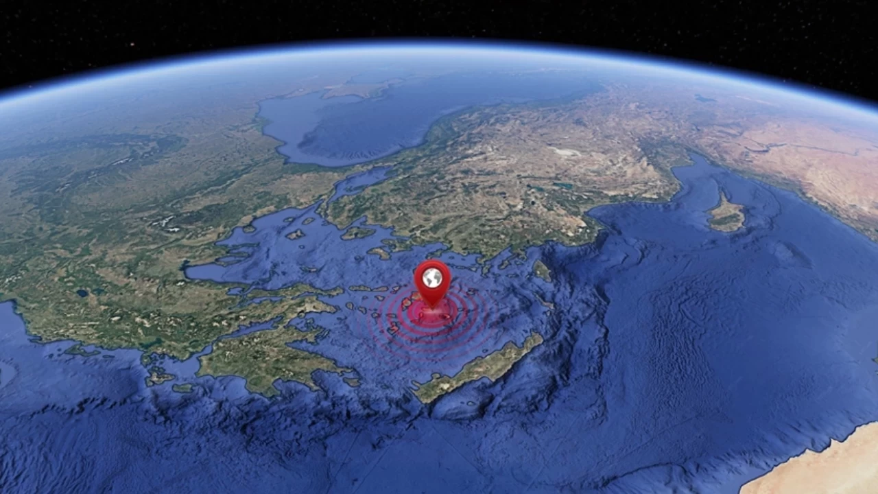 Ege Denizi'nde 5,1 büyüklüğünde deprem