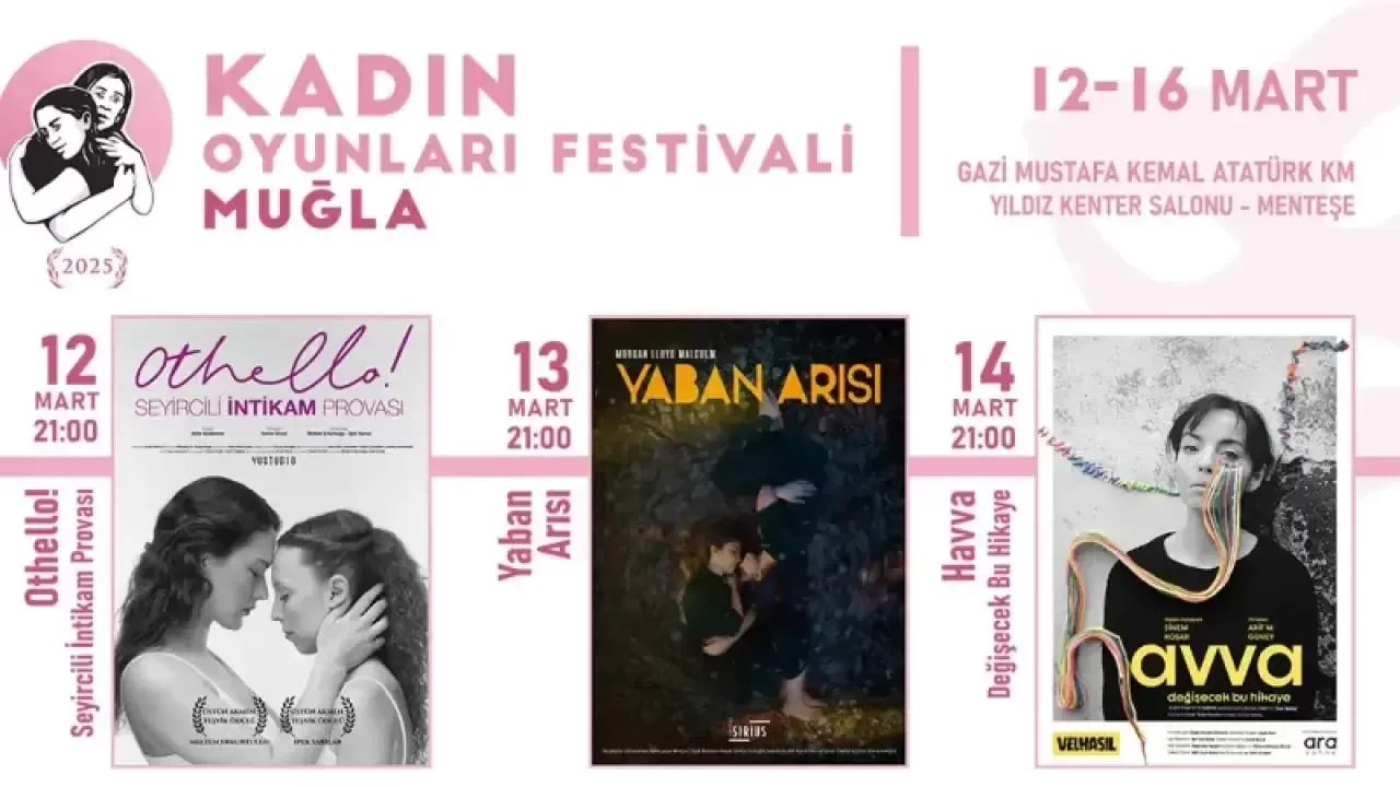 2025’te Kadın Oyunları Festivali Türkiye'nin 8 Şehrinde! Hangi Oyunlar Sahnelenecek?
