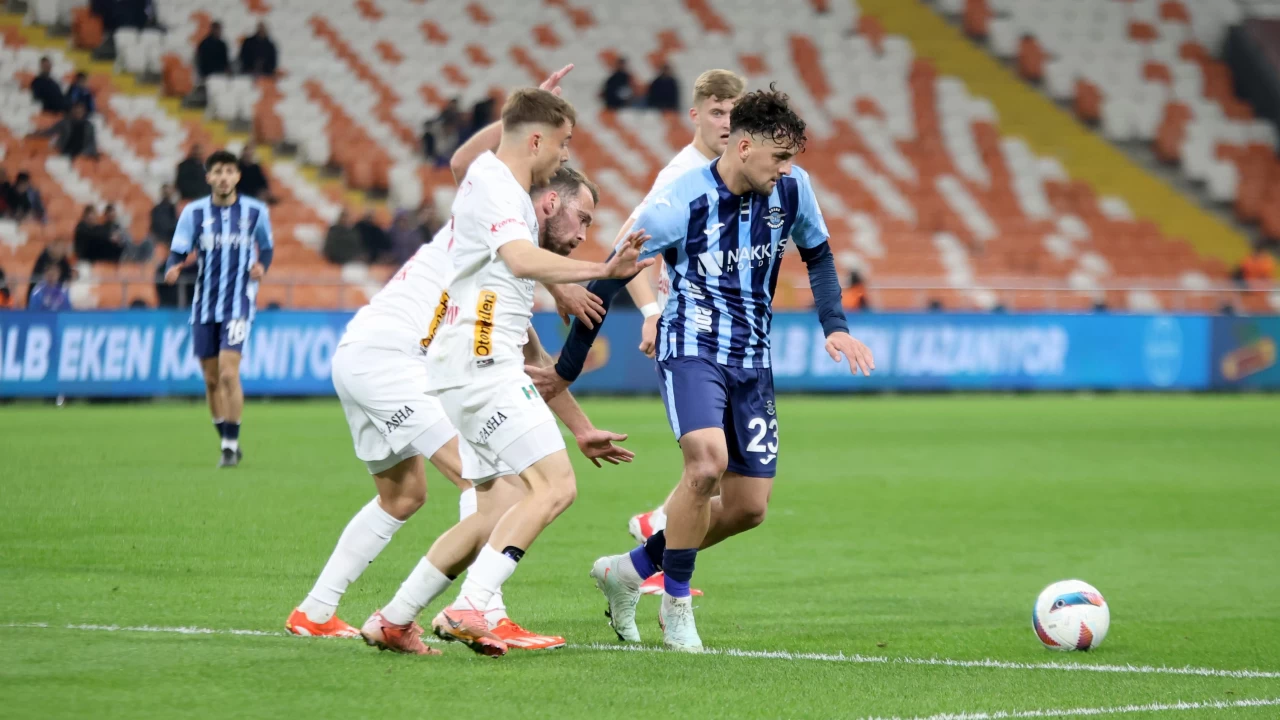 Süper Lig’de Adana Demirspor ve Antalyaspor yenişemedi: Maç Sonucu 1-1