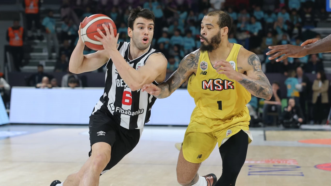 Basketbol Türkiye Kupası'nda ilk finalist Beşiktaş Basketbol! Beşiktaş: 83 MSK: 63