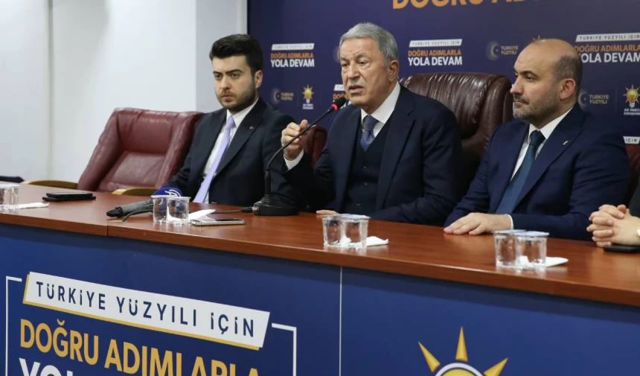 Hulusi Akar: Çok ciddi gerilimler var, buralar fiili çatışmaya dönüşebilir