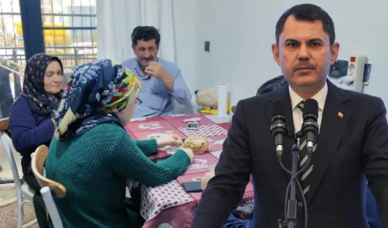 Bakan Kurum paylaştı: Fadıma ablamızın mutluluğunu görüp de heyecanlanmamak olur mu?