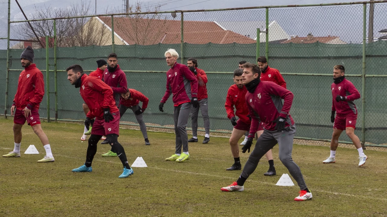 Boluspor, Türkiye Kupası'nda Galatasaray maçına hazırlanıyor