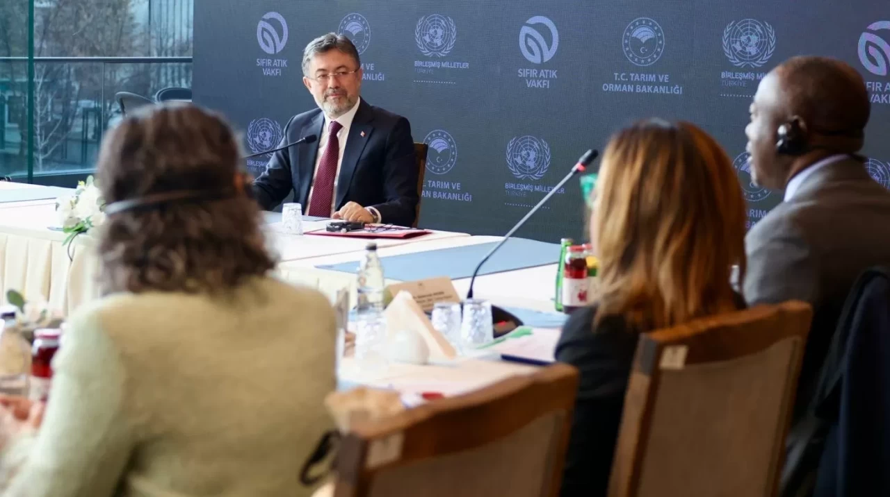 Bakan Yumaklı, BM Türkiye ve Sıfır Atık Vakfı yöneticileriyle bir araya geldi