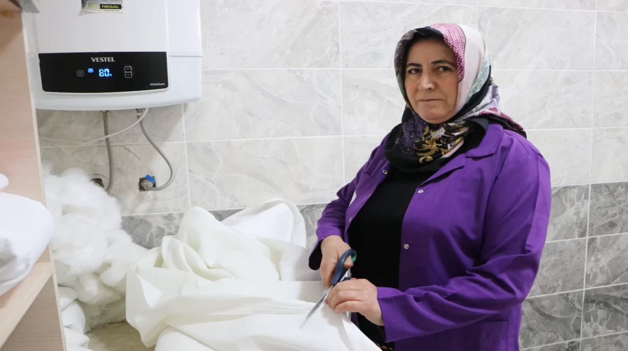 Kilisli kadın, gassallık mesleğine olan tutkusunu 9 yıldır sürdürüyor