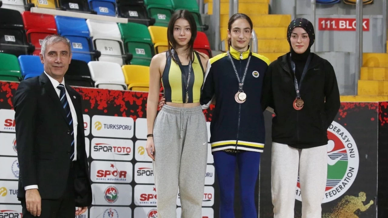 U18 Türkiye Salon Atletizm Şampiyonası tamamlandı!