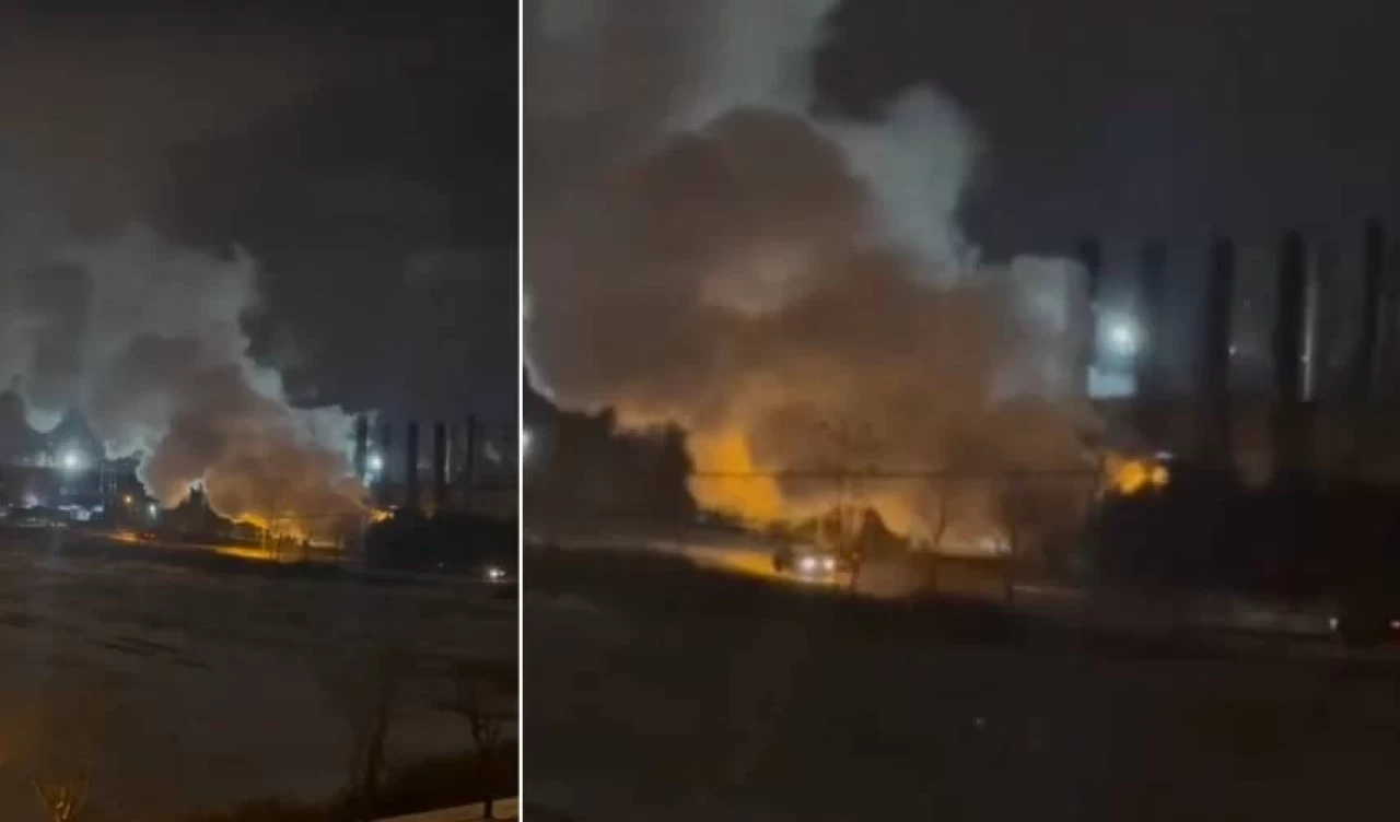 Kartonsan Fabrikası'nın buharı itfaiyeyi harekete geçirdi