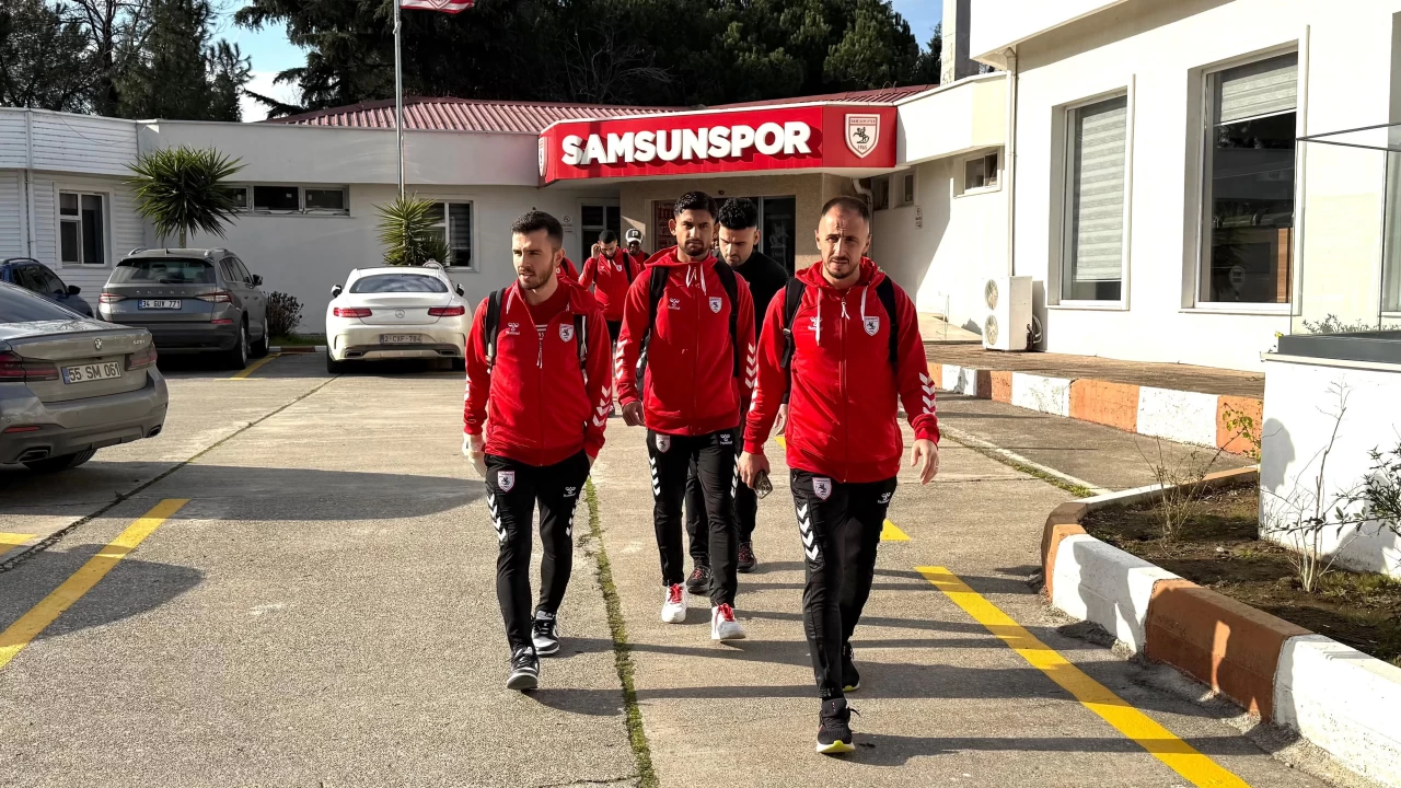 Samsunspor, Süper Lig'de Konyaspor ile oynayacağı maç için hazırlıklarını tamamladı