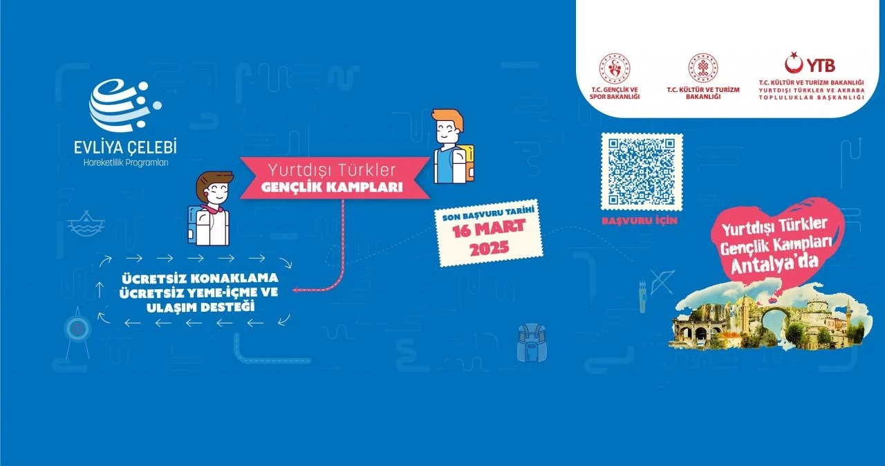 Dünyanın dört bir yanından gençler Ana Vatan'da kampta buluşuyor