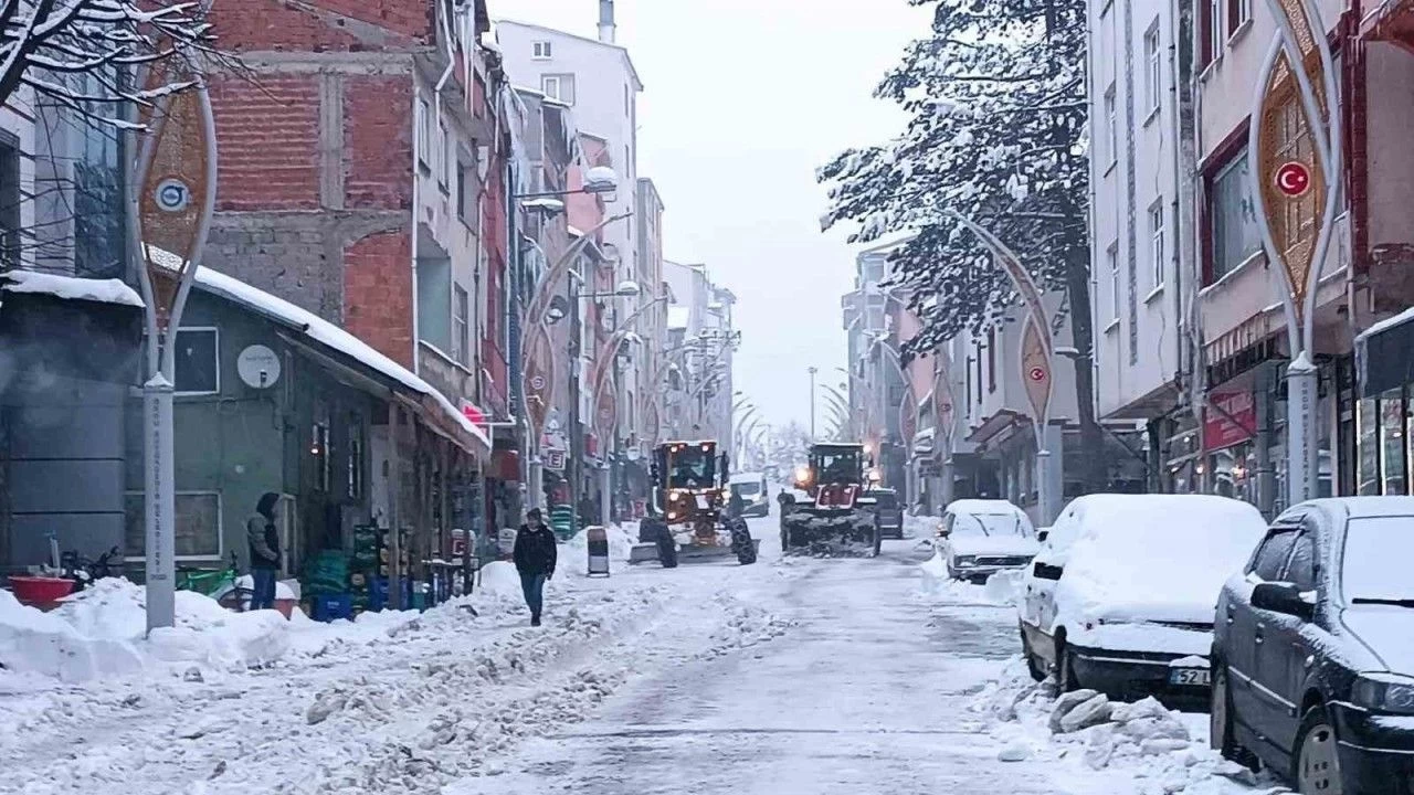 Ordu'da kar yağışı etkili: 20 ilçede eğitime bir gün ara verildi!