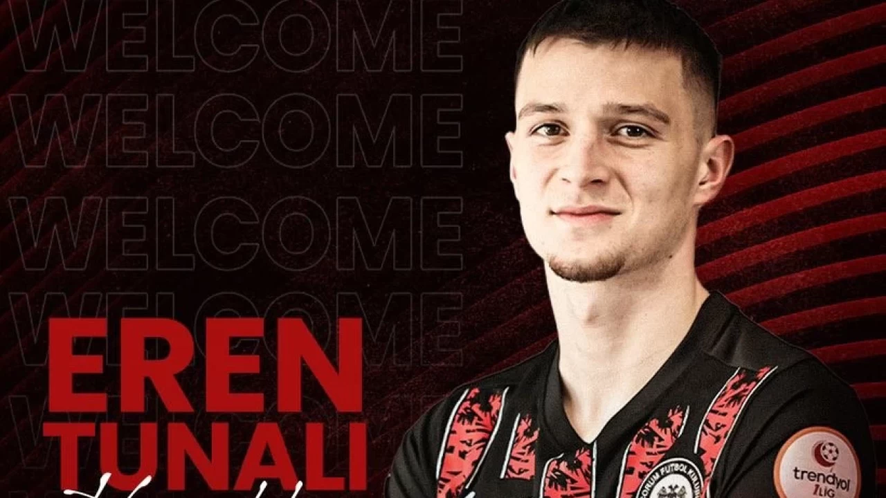 1. Lig ekiplerinden Çorum FK'nın yeni transferi Eren Tunalı ile 3,5 yıllık sözleşme imzaladı | 1. Lig haberleri