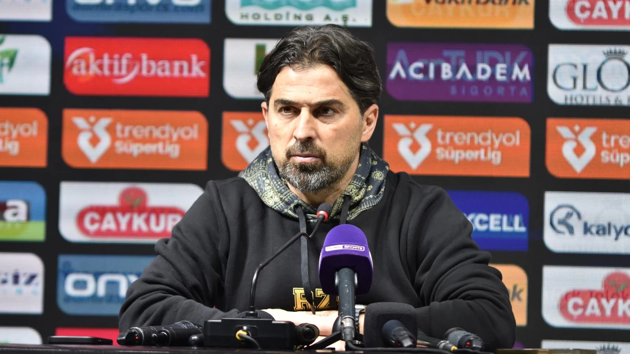 Çaykur Rizespor Teknik Direktörü İlhan Palut, Süper Lig'deki Galatasaray mağlubiyetini değerlendirdi
