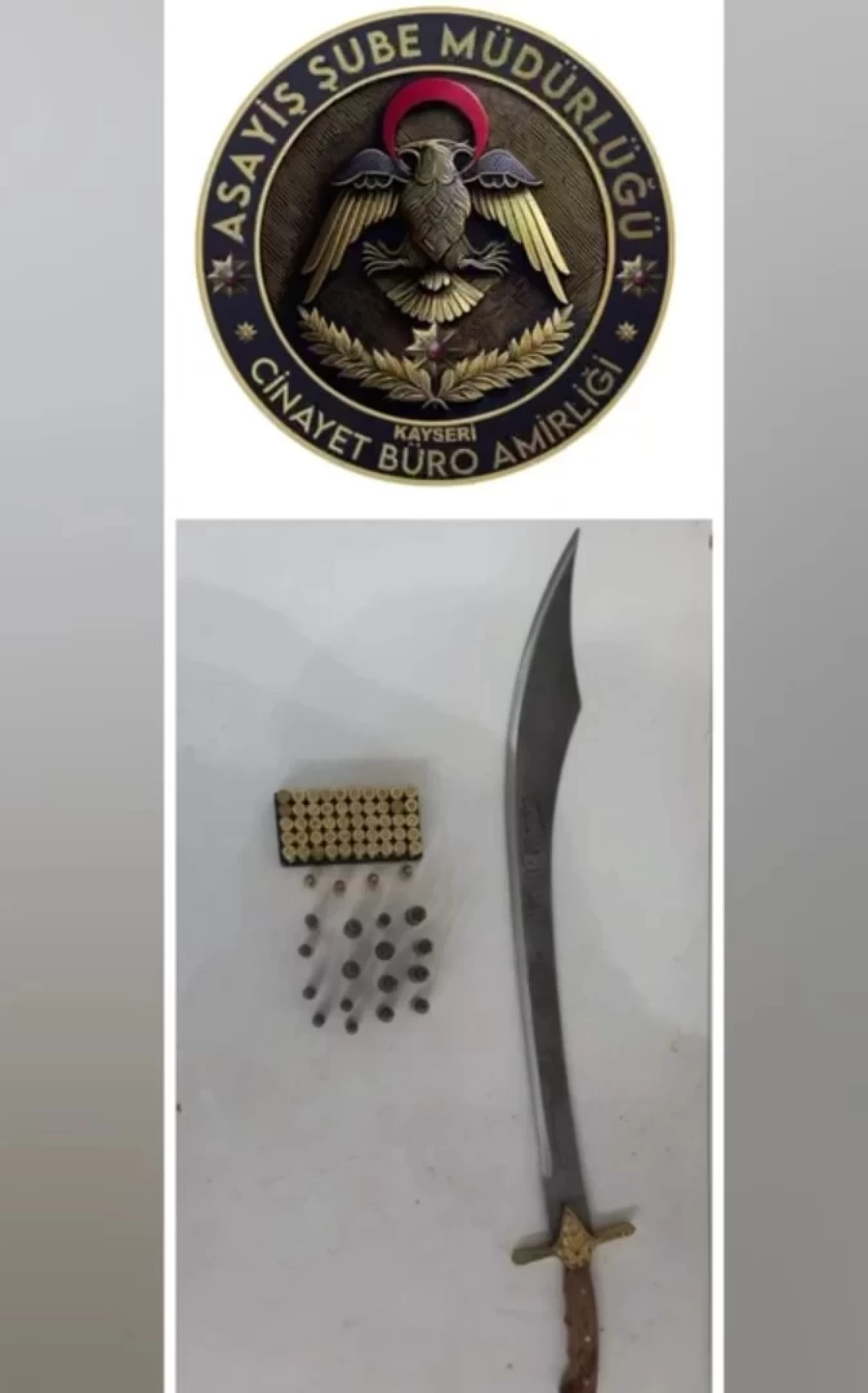 Melikgazi'de kılıçla zarar veren suçlu 18 suçtan aranıyordu: Yakalandı