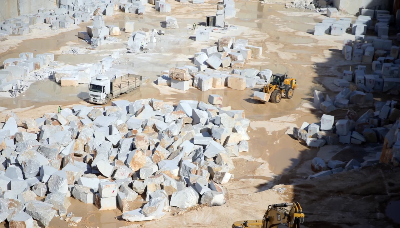 "Muğla Beyaz Mermeri" dünyanın prestijli yapılarında