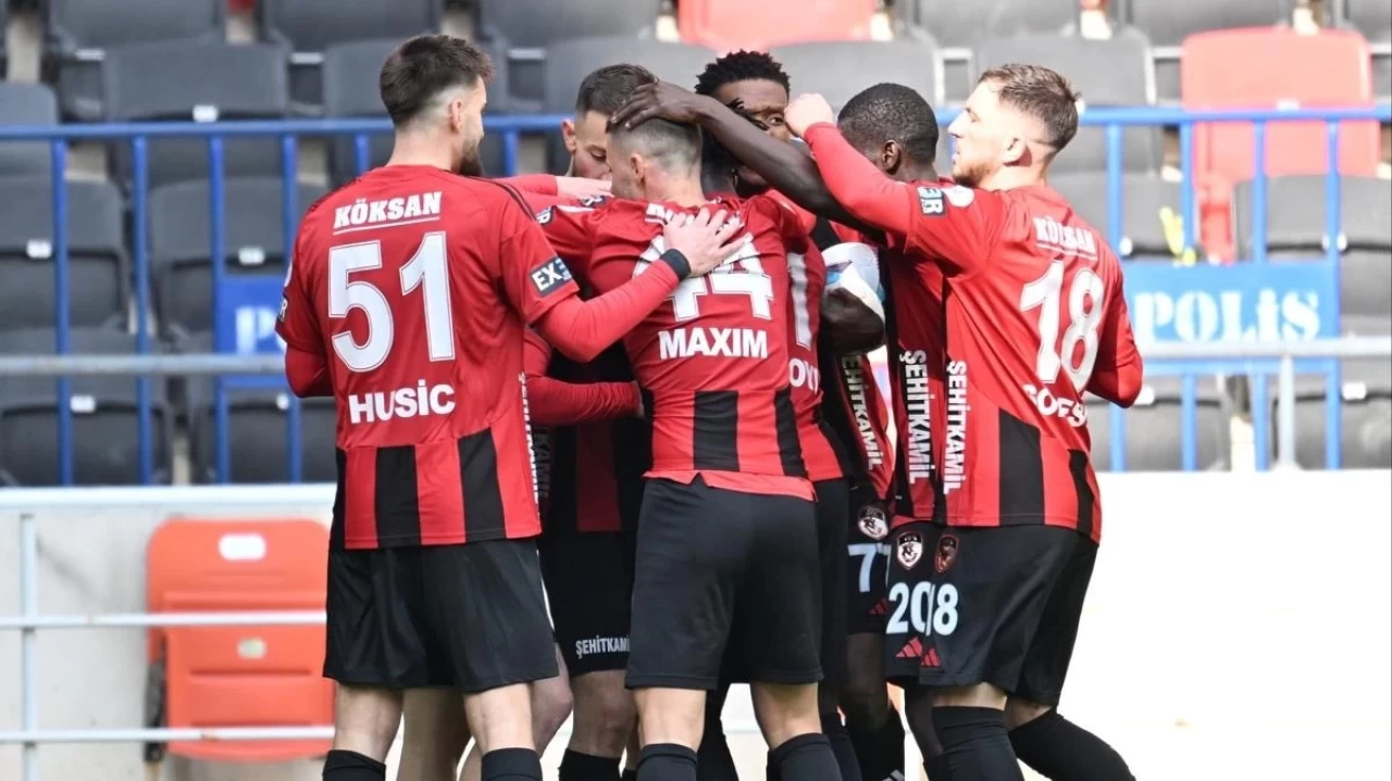 Gaziantep FK, son nefeste kazandı