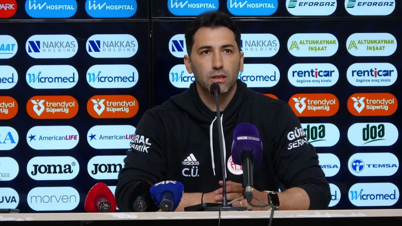 Antalyaspor Yardımcı Antrenörü Halil Cihan Ünal, Adana Demirspor karşılaşmasını değerlendirdi