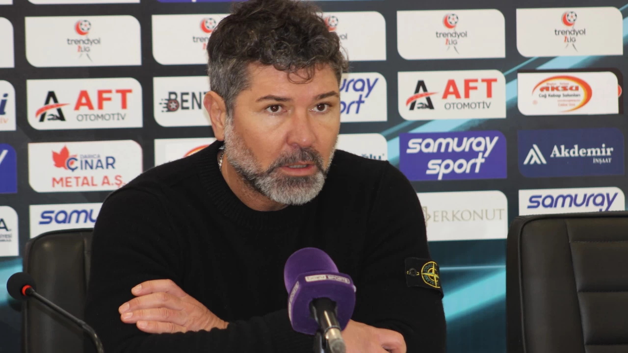 Erzurumspor Teknik Direktörü Hakan Kutlu, 1. Lig’deki Iğdır FK maçını değerlendirdi