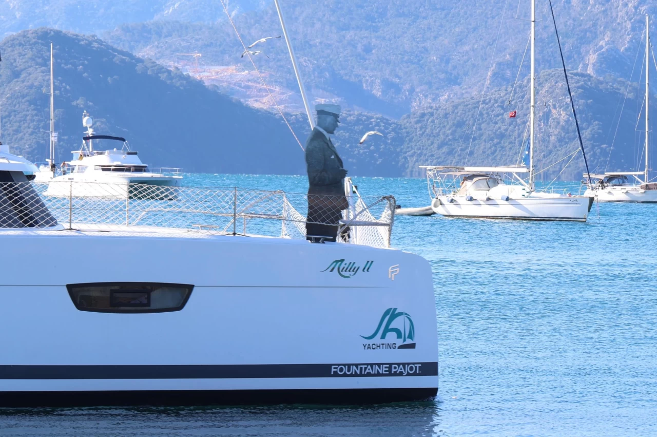 Atatürk'ün Marmaris'e gelişinin 90'ıncı yıl dönümü törenle kutlandı