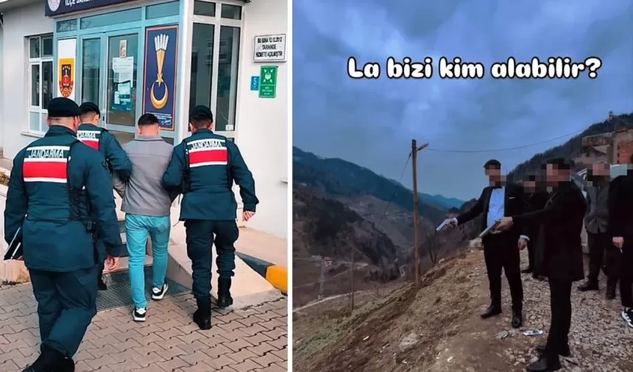 "Bizi kim alabilir?" diye ateş açıp meydan okudu, jandarma cevabı verdi
