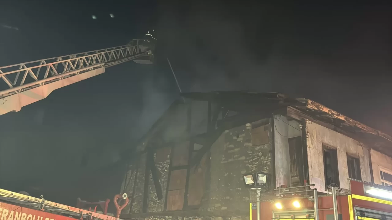 Karabük Safranbolu'da iki evde çıkan yangın söndürüldü