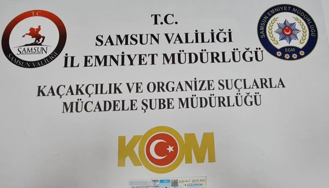 Samsun İlkadım'da sahte çek operasyonu: 2 şüpheli gözaltına alındı