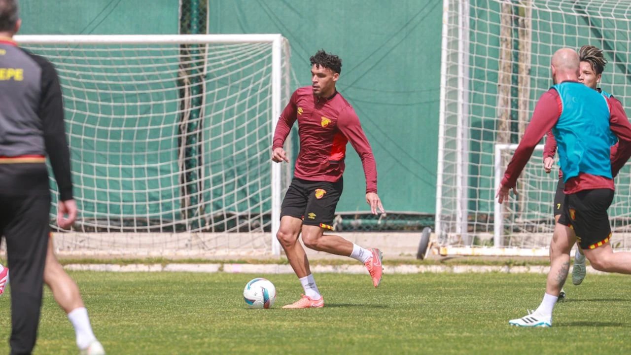 Göztepe, Beşiktaş'la yapacağı kupa maçı için antrenmanlarını sürdürdü