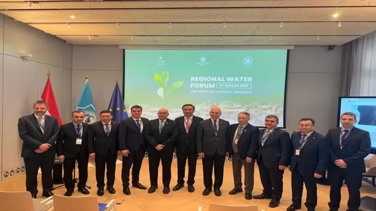 Brüksel'de "Türk Devletleri Teşkilatı Bölgesel Su Forumu" düzenlendi