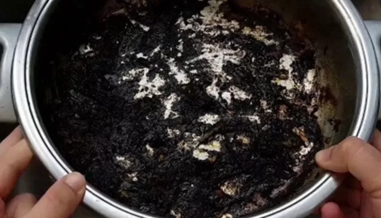 Kararan tencereleri parlatmanın kolay yolları