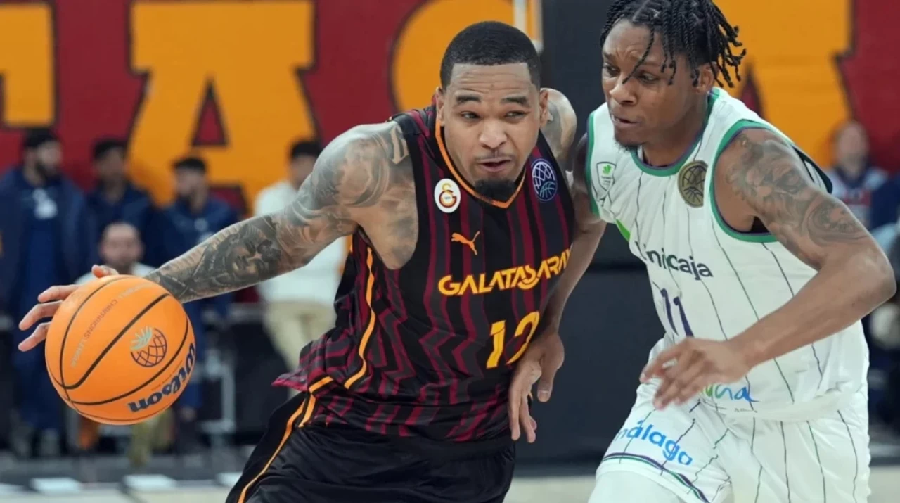 Galatasaray Basketbol Takımı, Şampiyonlar Ligi'nde Unicaja'ya 97-91 yenildi