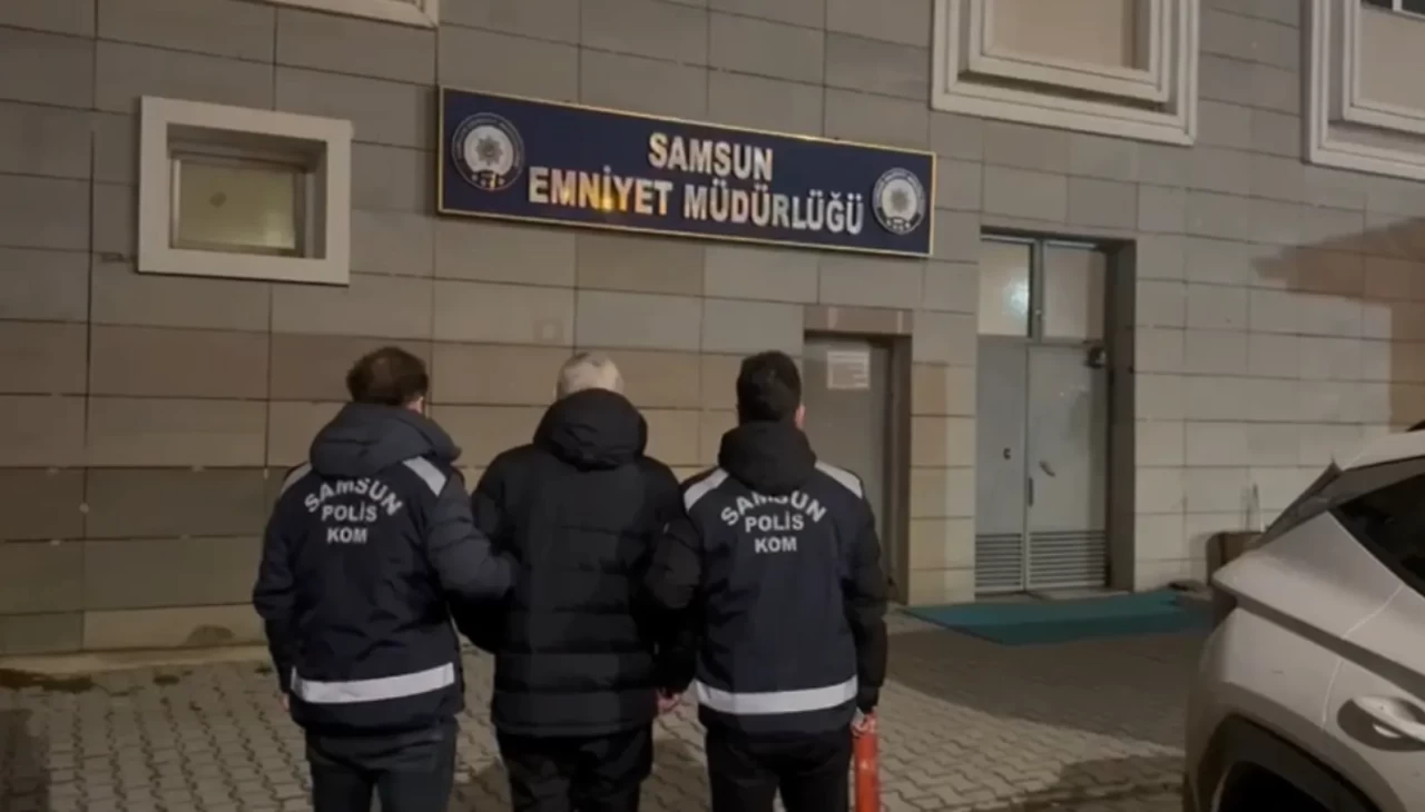 Interpol'ün kırmızı bültenle aradığı hükümlü Samsun'da sıkıştırıldı