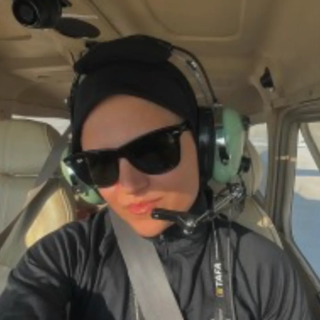 Genç kadın pilot Hatice Kübra Erkekli’nin başarı hikayesi