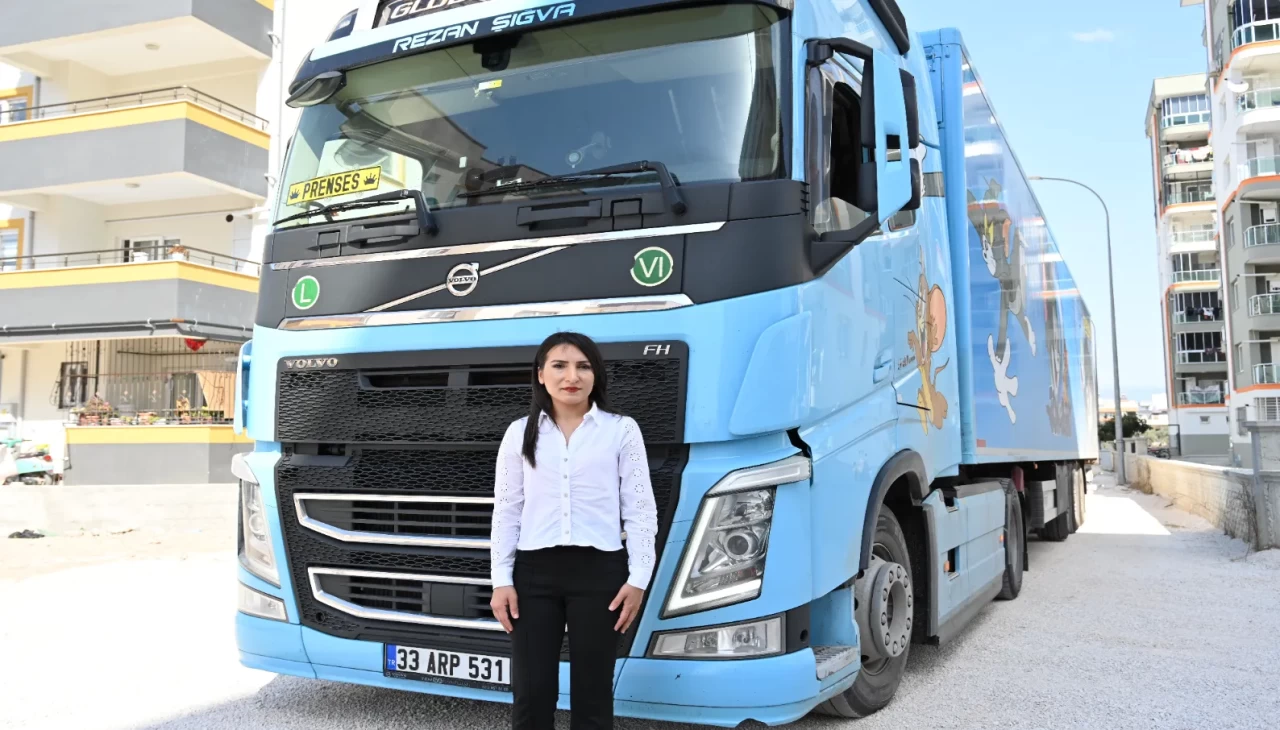 Handan Benli, tır şoförlüğüyle kadınların gücünü göstermeye devam ediyor
