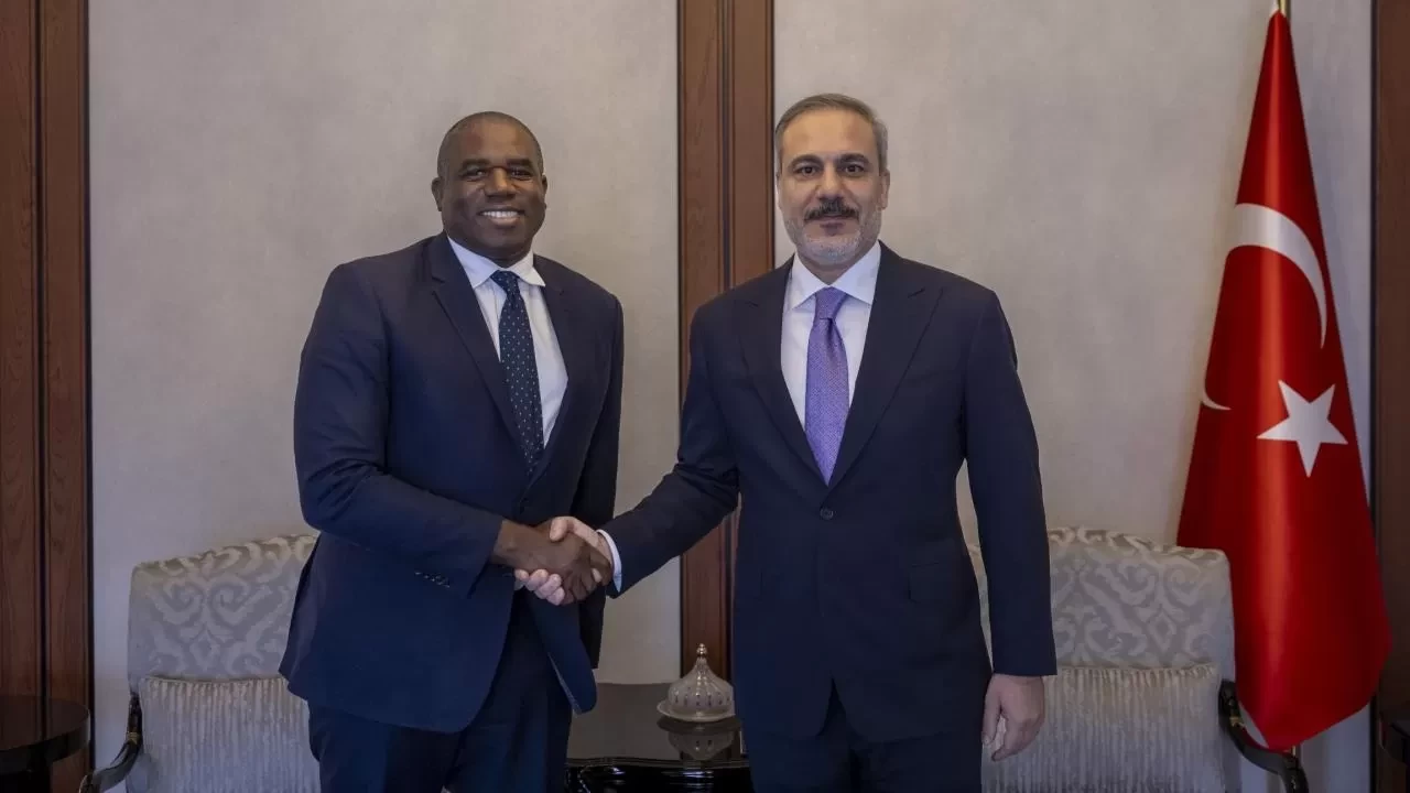 Bakan Fidan, İngiliz mevkidaşı Lammy ile görüştü