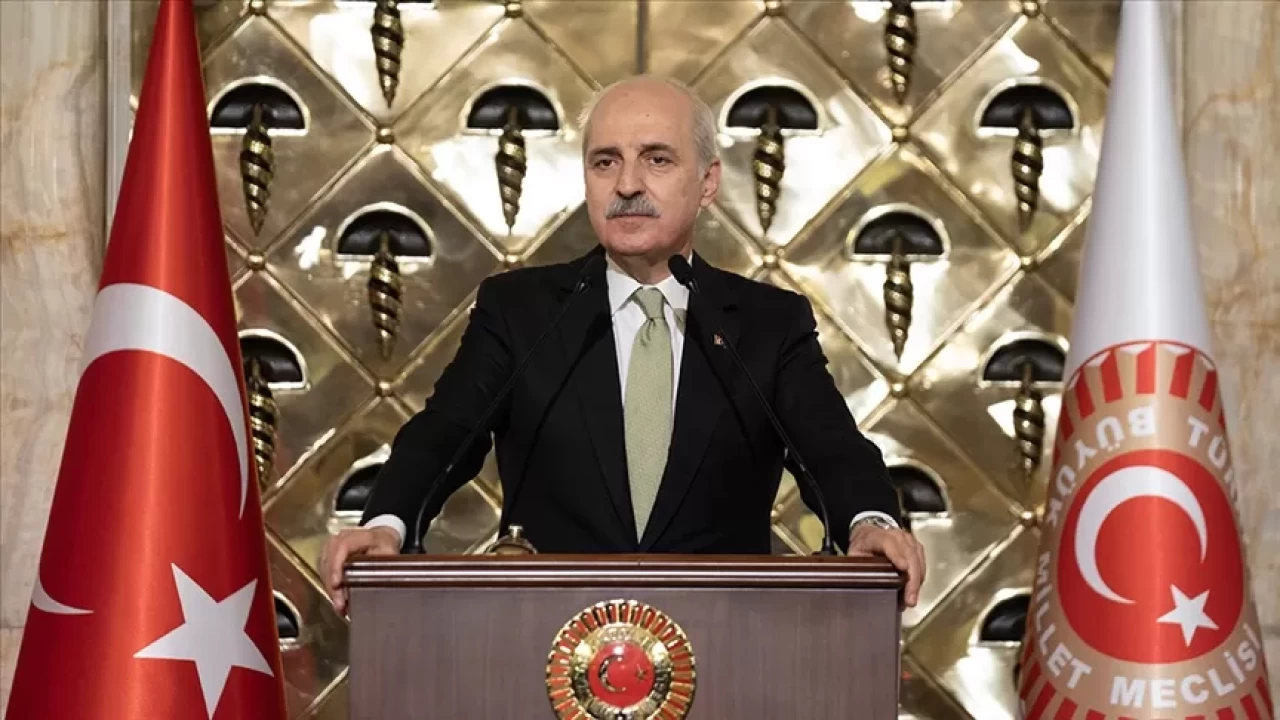 TBMM Başkanı Kurtulmuş, Pakistan Ulusal Meclis Başkanı Sadık ile görüştü