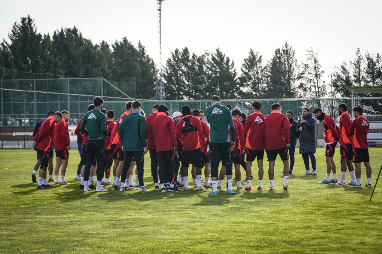 Gaziantep FK, Konyaspor maçının hazırlıklarına devam etti