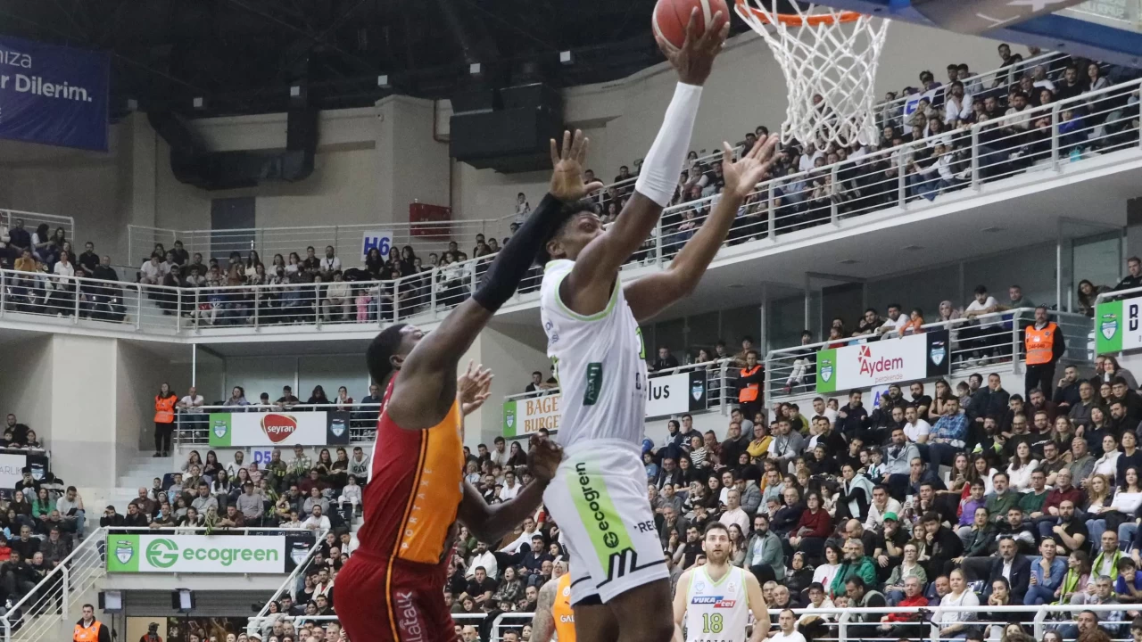 Basketbol Süper Ligi’nde Galatasaray, Merkezefendi Belediyesi’ne son topta kaybetti