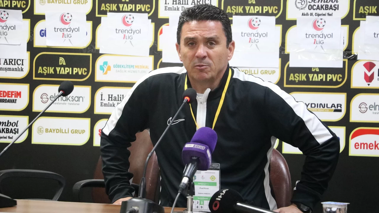 Şanlıurfaspor Yardımcı Antrenörü Fuad Kınalı: "Ligde zor bir duruma düştük"