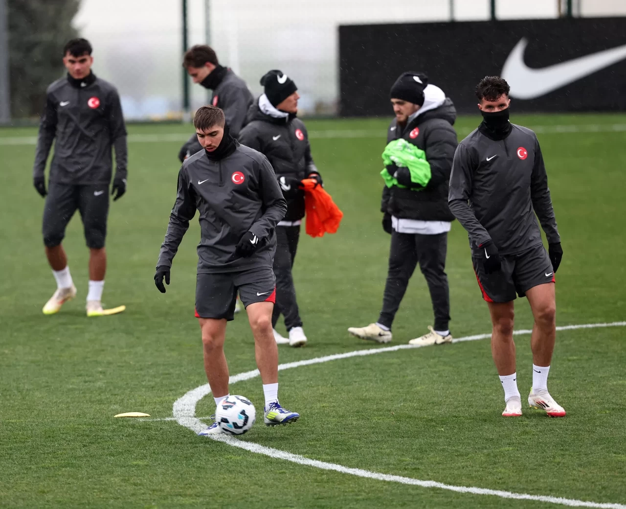 A Milli Takım, Macaristan maçı hazırlıklarına hız kesmeden devam ediyor!