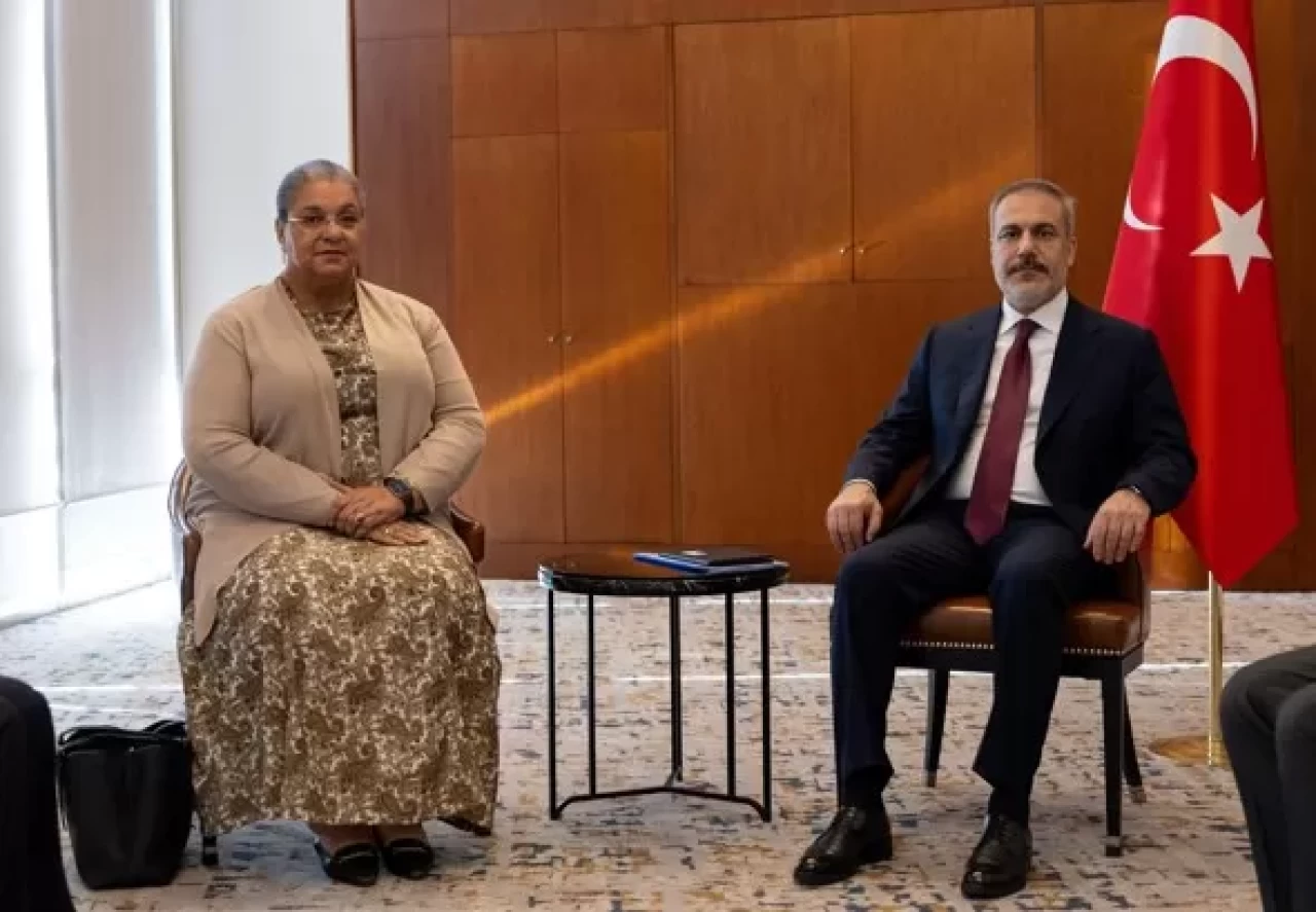 Bakan Fidan, BM Libya Özel Temsilcisini kabul etti