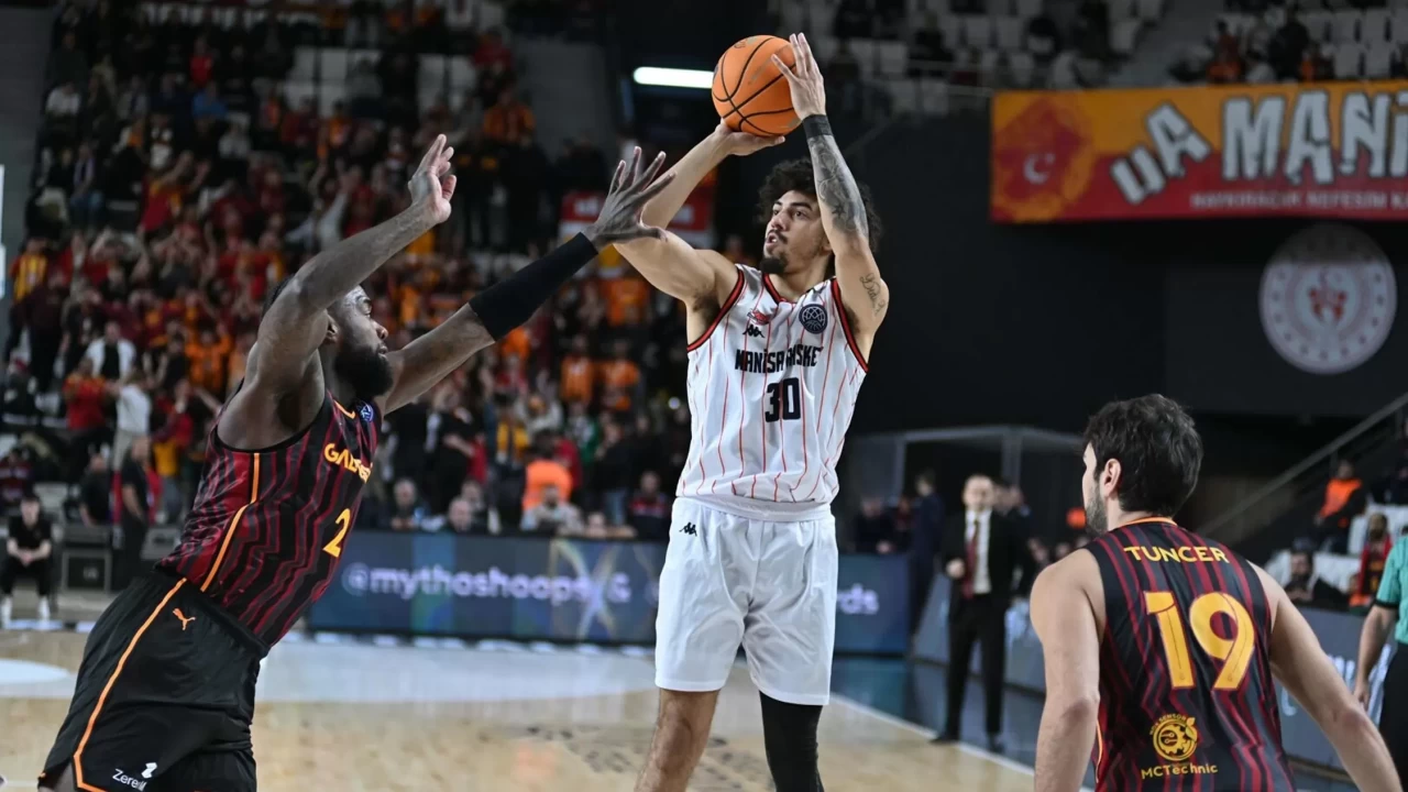 Galatasaray, Basketbol Şampiyonlar Ligi'nde çeyrek final için Manisa Basket karşısına çıkıyor