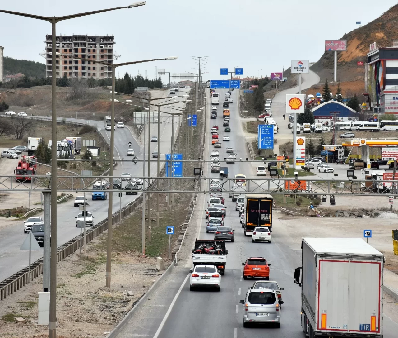 Ramazan Bayramı trafiği: Kırıkkale’de yoğunluk gün boyu sürecek