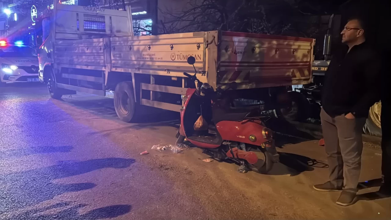 Bolu’da motosiklet kazası: Ağır yaralanan sürücü hastaneye kaldırıldı