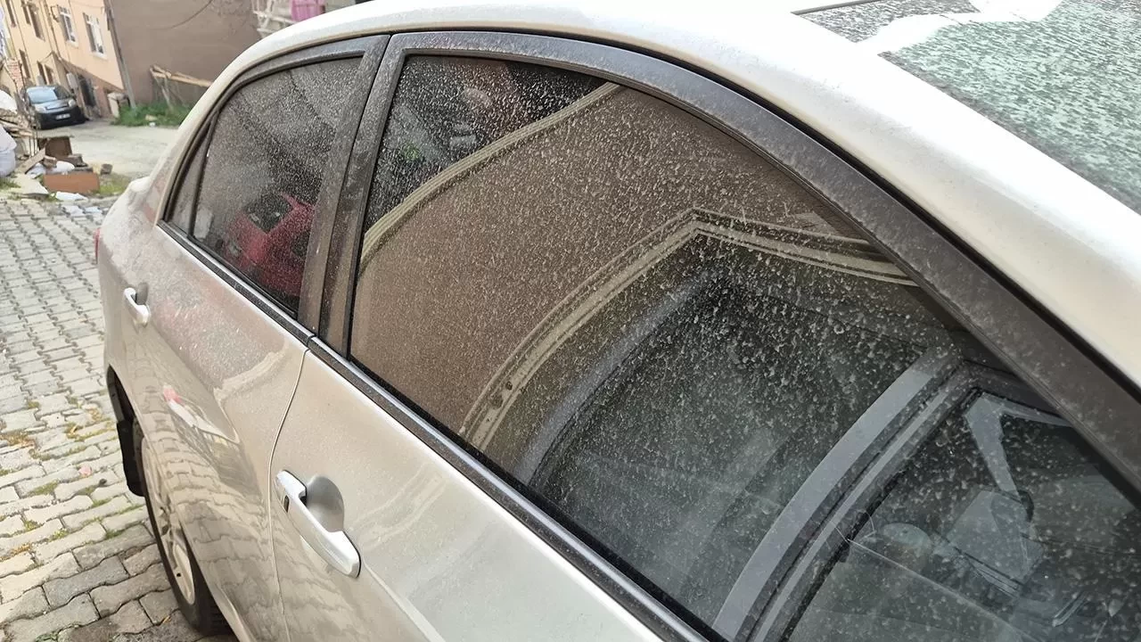 Tekirdağ'a çamur yağdı