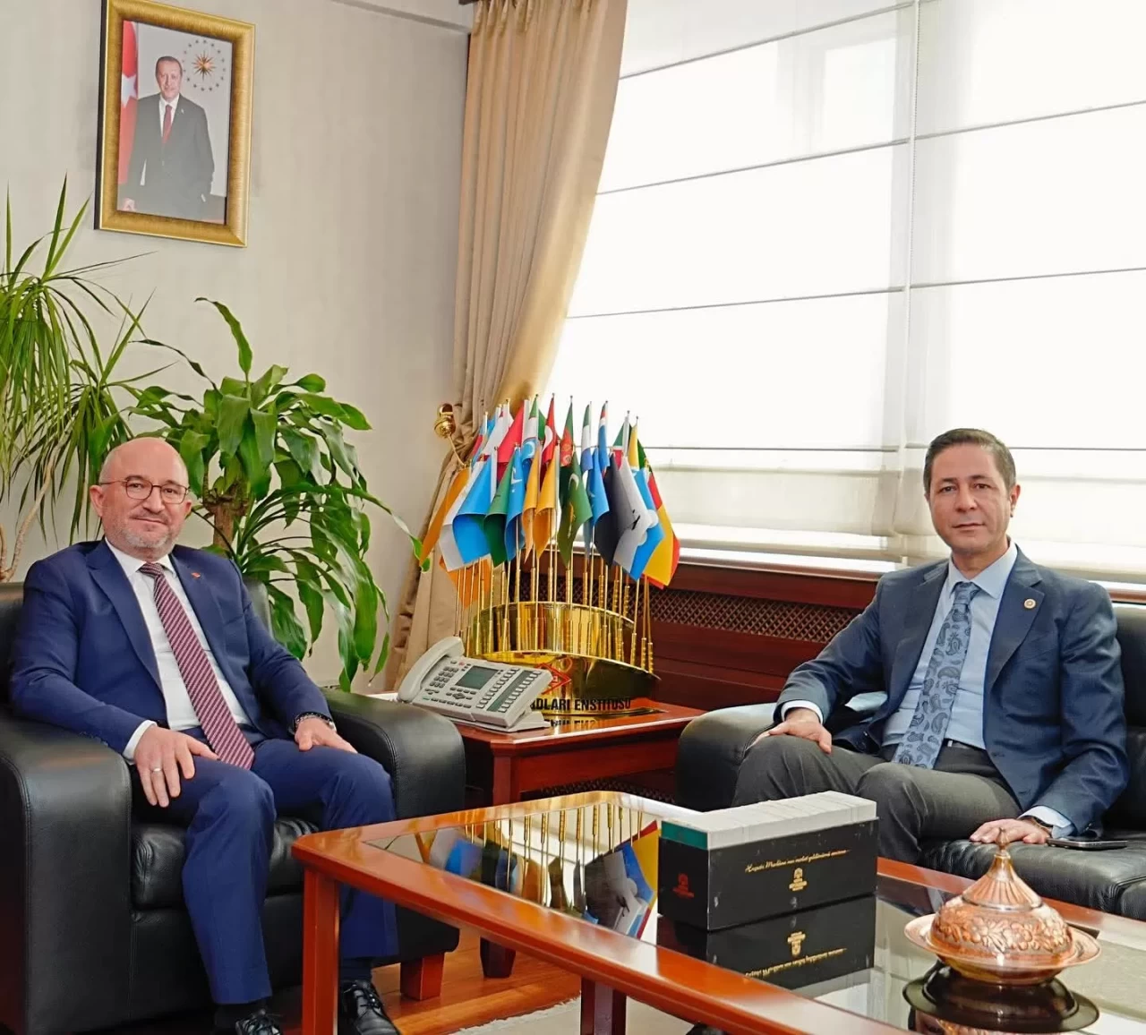 MHP’li Yücel Bulut’tan TSE Başkanı Şahin’e ziyaret!