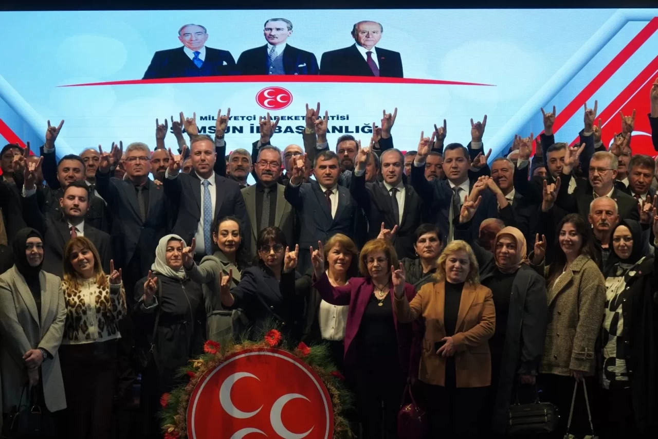 MHP Samsun İl Teşkilatı'nda bayram buluşması