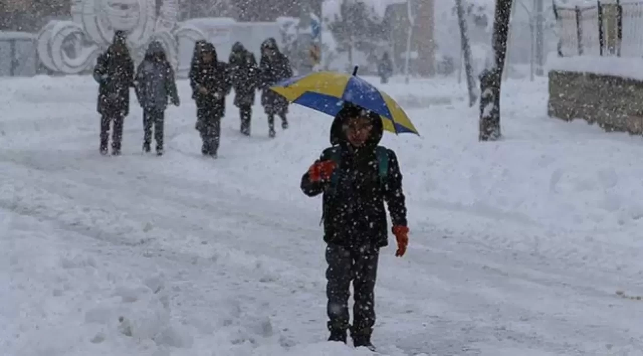 Bingöl'de kar alarmı! 5 ilçede eğitime ara verildi