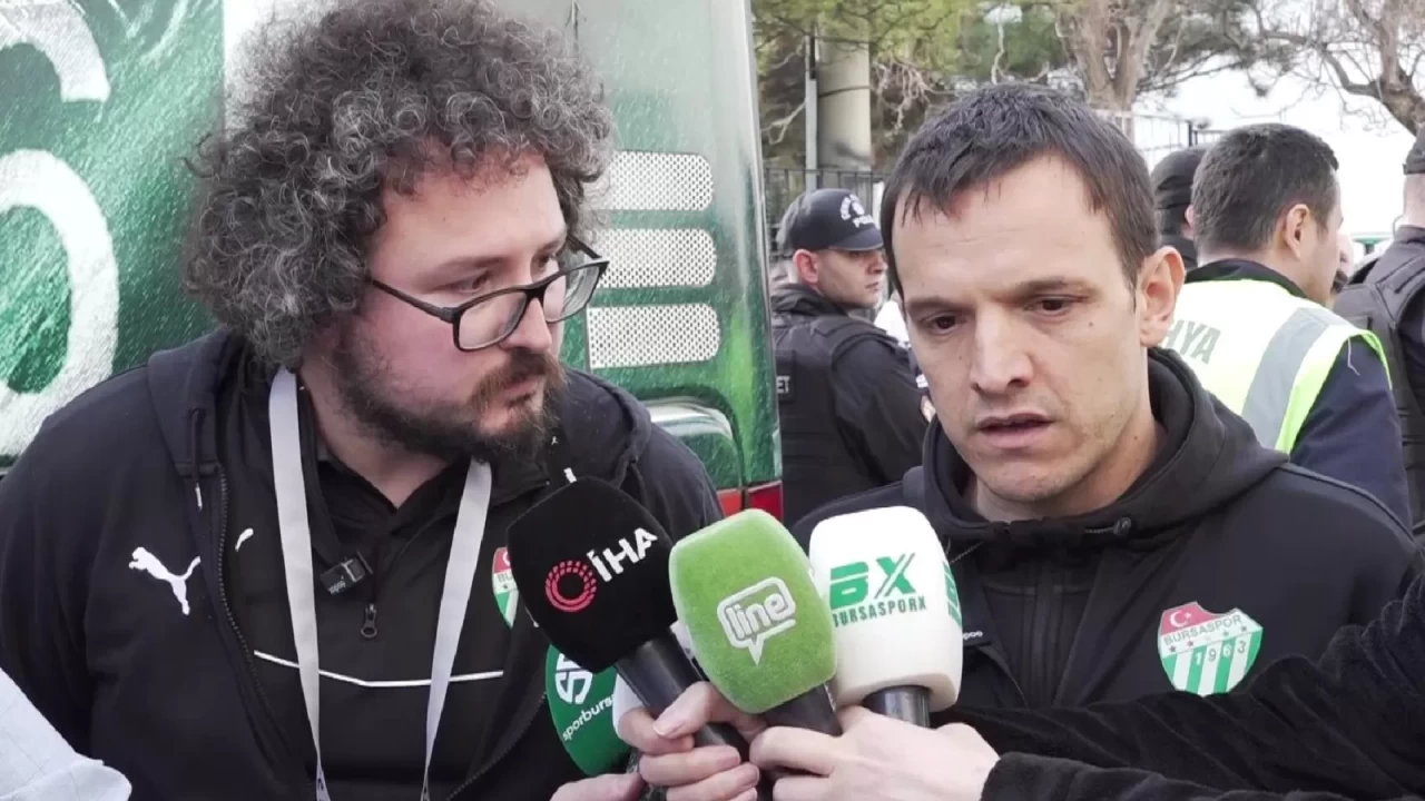 Bursaspor Teknik Direktörü Batalla’dan özeleştiri: “Çalışmaya devam etmeliyiz”