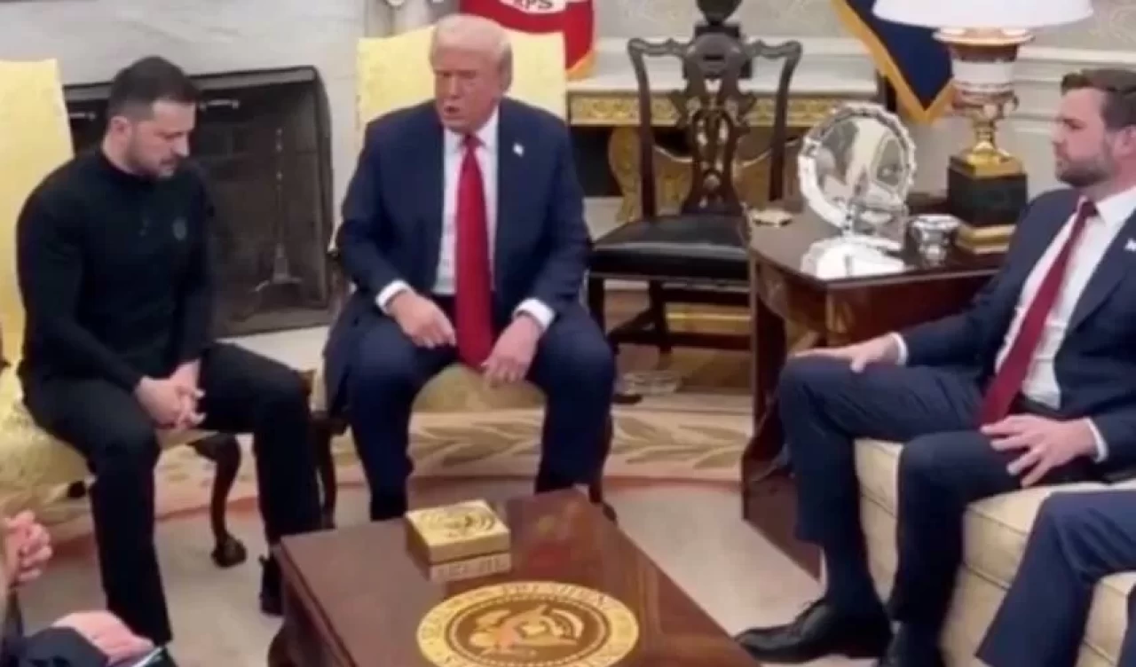 Beyaz Saray’da diplomatik fırtına! Trump, Ukrayna heyetini kapı dışarı etti