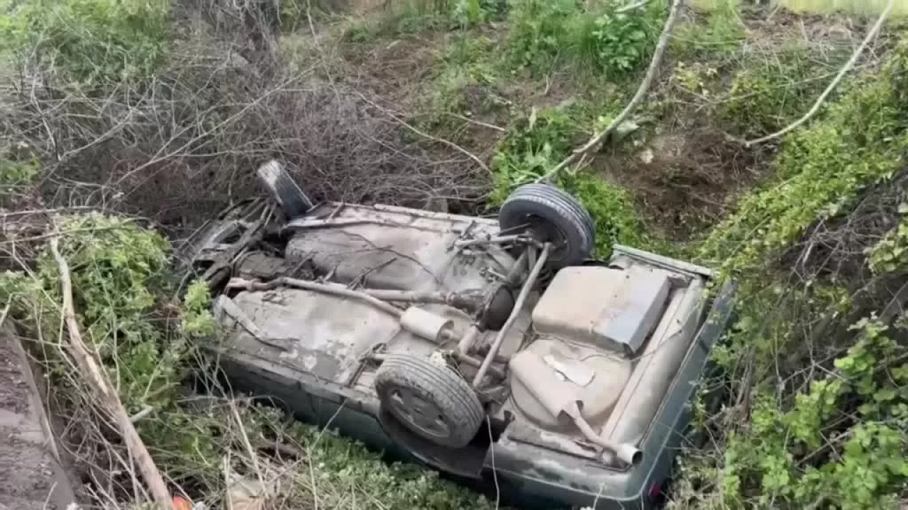 Aydın'da Otomobil devrildi: 2'si çocuk 7 kişi yaralandı